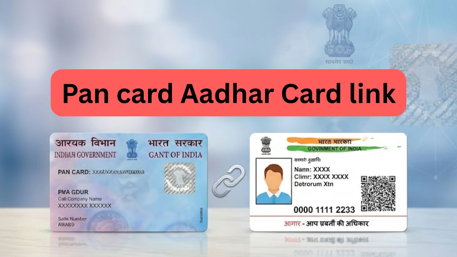 PAN card Aadhaar Card link 247
