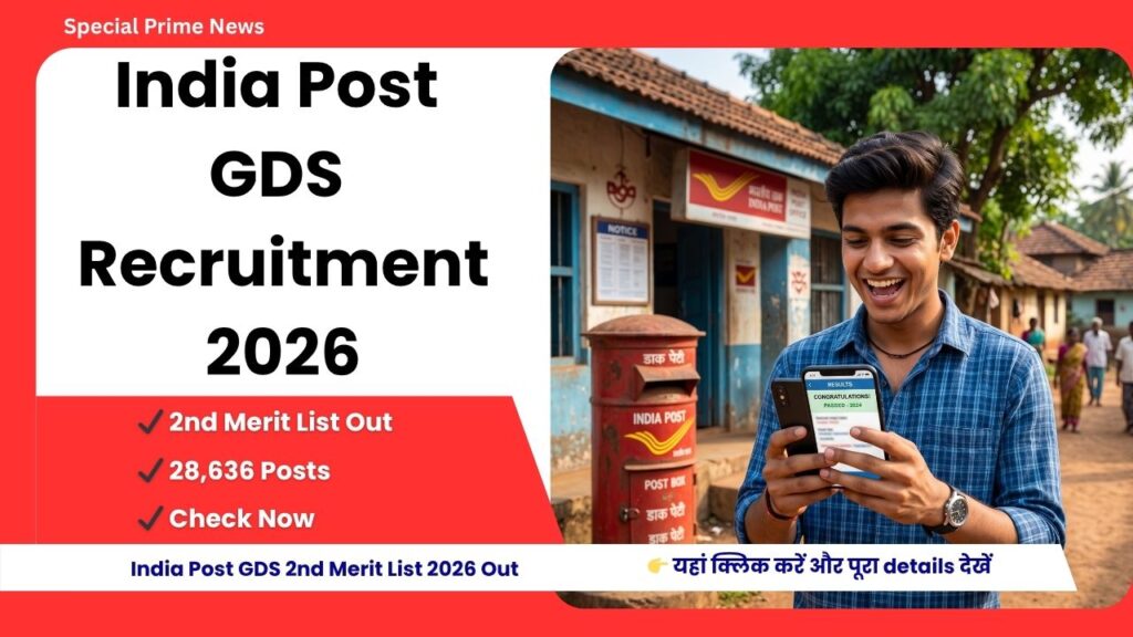 India Post GDS 2nd Merit List 2026 Out