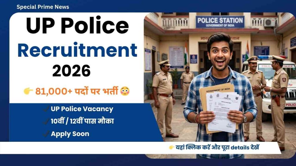 UP Police Recruitment 2026